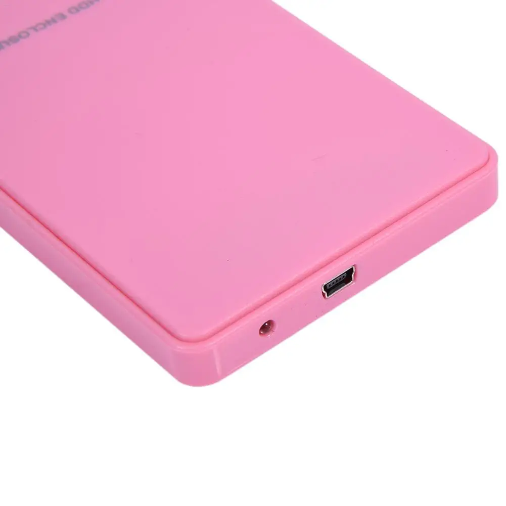 ABS 2,5 дюймов HD чехол HDD жесткий бокс 2," SATA Caddy USB 2,0 SATA Hosuing чехол для XP Win7 Win8 LINU MAX