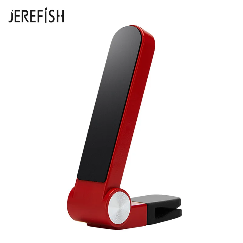 JEREFISH длинный магнитный автомобильный держатель для телефона универсальный с вентиляционными отверстиями магнитный держатель для автомобиля Подставка для телефона крепление для iPhone samsung - Цвет: Красный