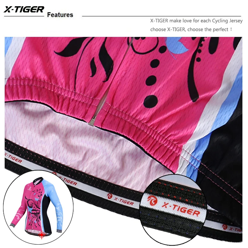 X TIGER 2020 Pro Зимняя Теплая Флисовая одежда для велоспорта Ropa Ciclismo Mtb Женская мужская
