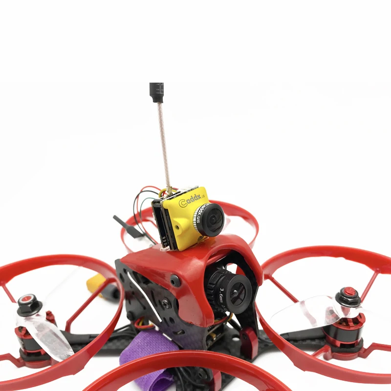 5,8 Г 48CH передатчик FPV 25/100/200 мВт Поддержка smartaudio 5-24 В постоянного тока, с Caddx Turbo Micro F2 CMOS 2,1 мм 1200TVL с видом от первого лица