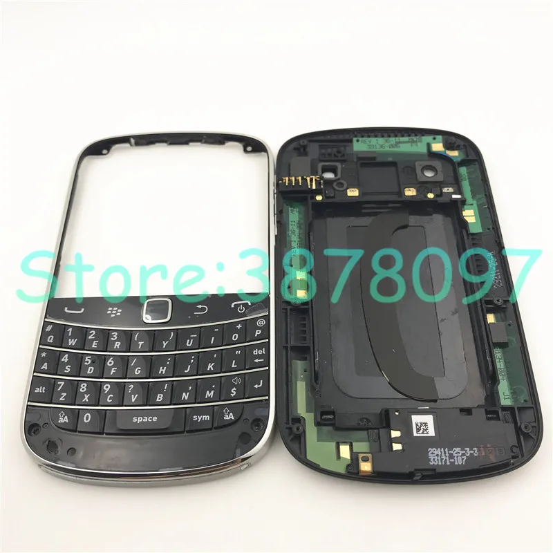 New For Blackberry bold 9900 Housing Battery Door Back Cover Case + Keypad | Мобильные телефоны и аксессуары