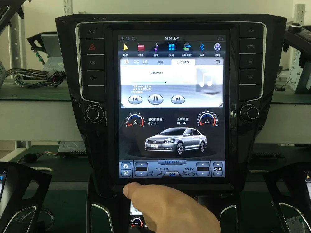10,4 ''вертикальный автомобильный сенсорный экран в стиле Tesla Стиль Android 8,1 автомобиля DVD gps радио аудиоплеер NAVI для Volkswagen NEW PASSAT PX6