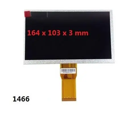 

Witblue New LCD display Matrix for 7" LOGICOM E731 Tablet 50Pins inner LCD Screen panel Module Replacement Free shipping