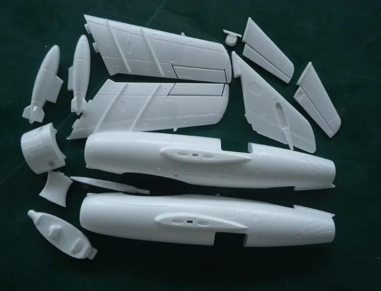Mig15 50 мм EPO Электрический RC Jet модель игрушки белый комплект|Радиоуправляемые