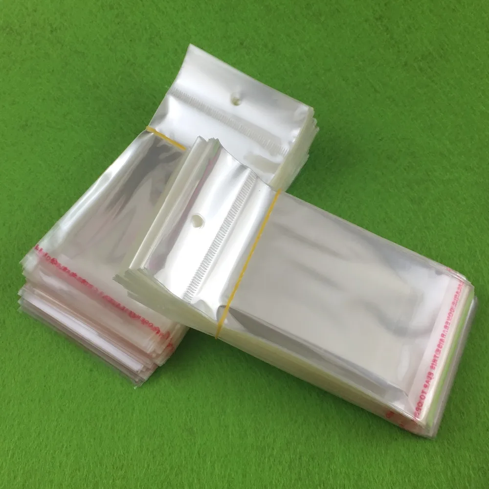 1000 шт. прозрачные пакеты для пластиковых пакетов 12 х6 см|with bag|plastic bag adhesive sealbag pack |