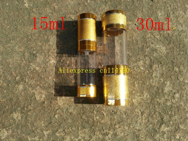20 шт. Бесплатная доставка 15 мл 30 пустой распылитель безвоздушный женский лосьон