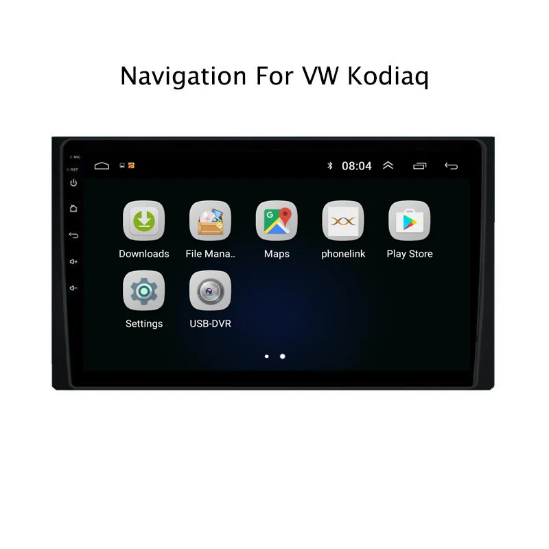 10 1 &quot2.5D IPS Android 8 автомобильный DVD GPS плеер для Skoda Kodiaq 2016-2018 Радио стерео головное