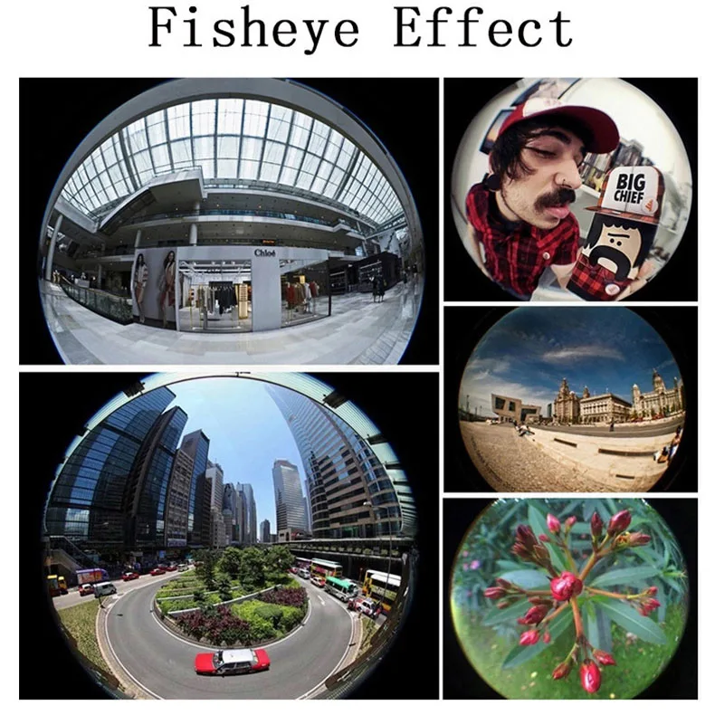 Противоударный призма рыбий глаз Широкий формат объектив чехол для iPhone 6/6S плюс 4