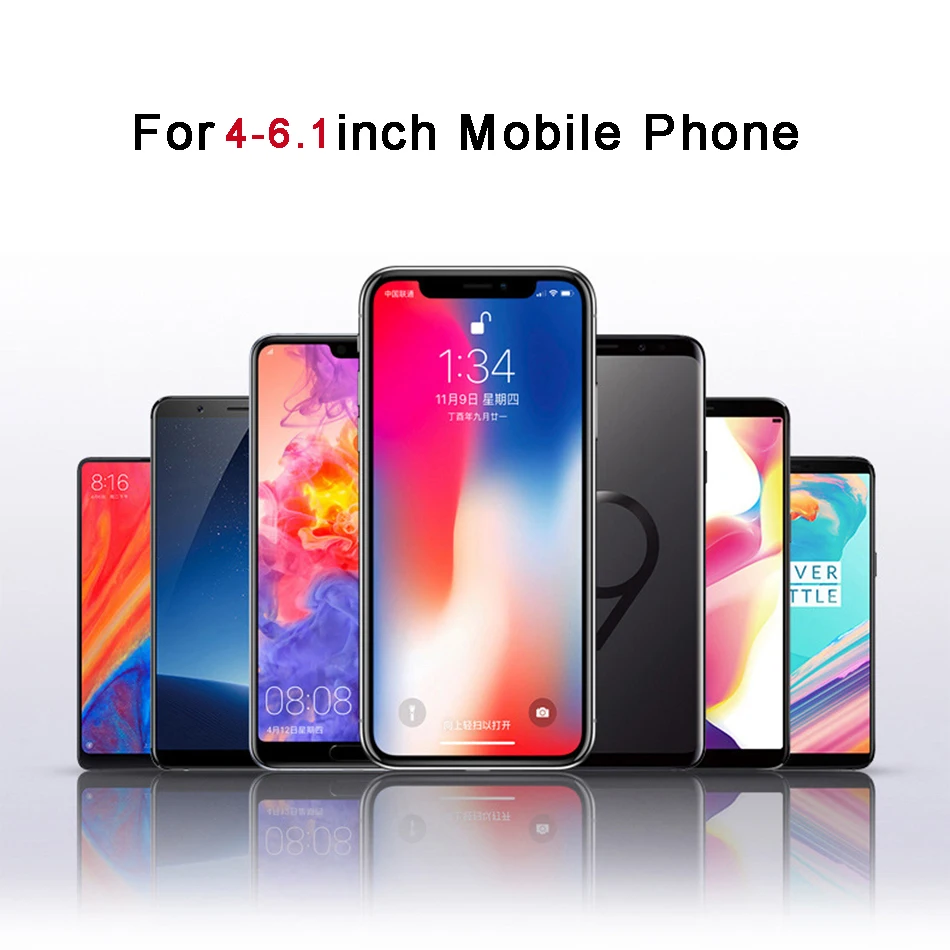 car phone hold for iphone xs xr x 8 7 iphone 678 plus car holder air outlet car phone holder support telephone voiture support free global shipping