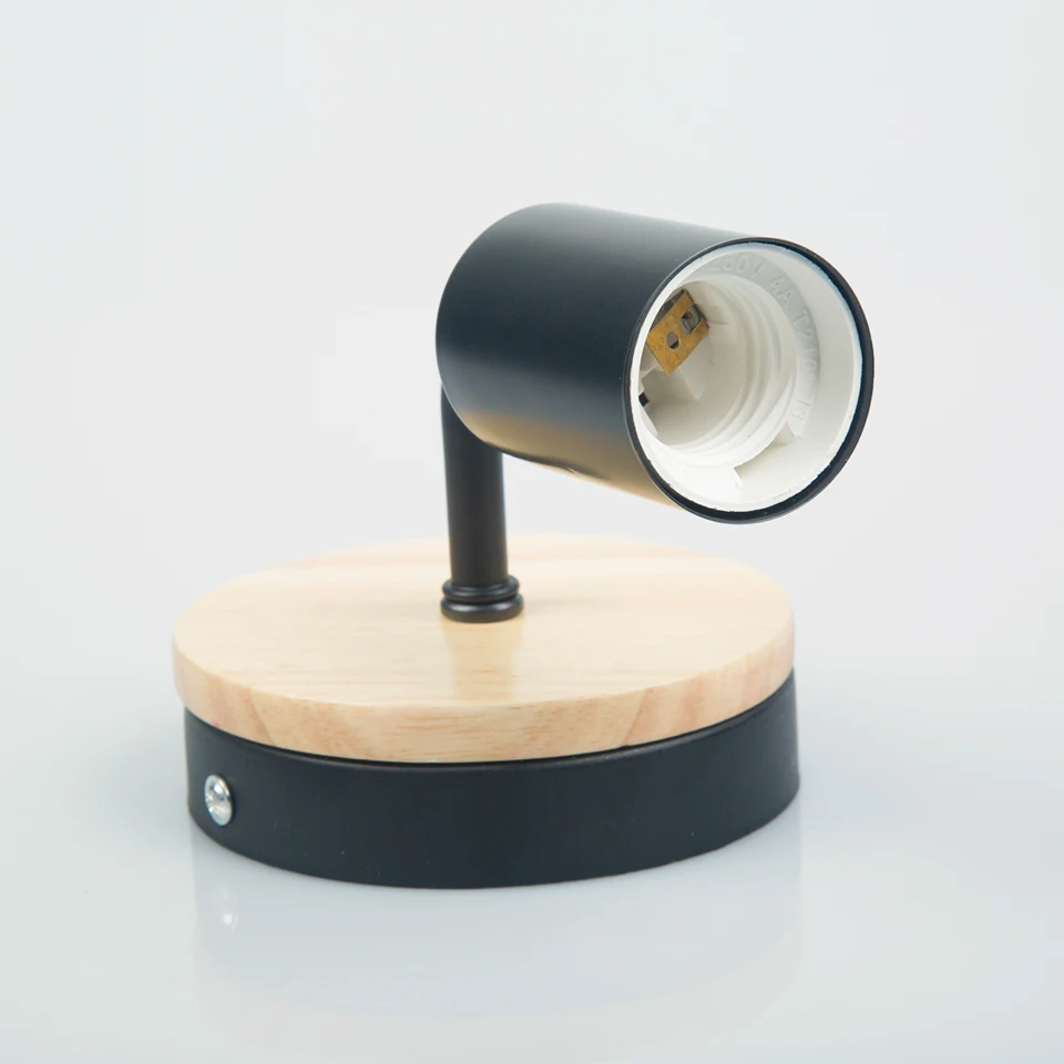 E27 железные маленькие зеркальные светильники американские настенные