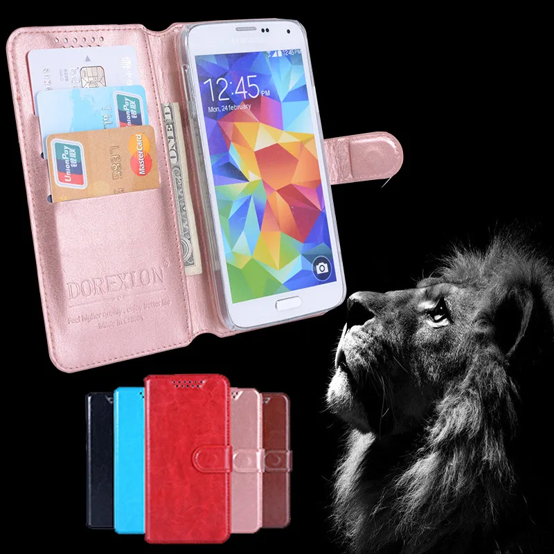Кожаный чехол-книжка для ZTE V7 Lite кожаный чехол-кошелек чехол Blade V7Lite V6 Plus V0720 5 0 &quot
