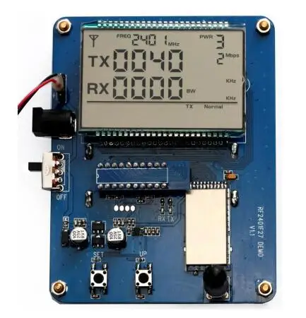 2 шт./лот RF2401F27-26dBm 2,4 ГГц nrf24l01+ модуль 400 МВт 2,4g nrf24l01 pa Модуль lnа