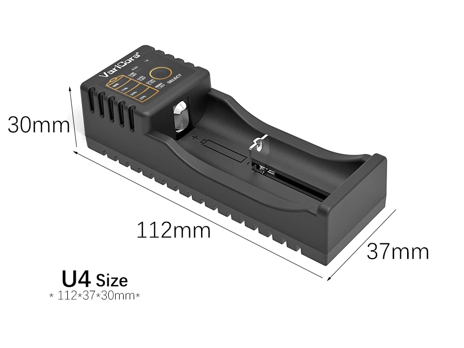 VariCore U4 18650 26650 18350 16340,14500, 10440 26500 литиевое железо 3,2 V 1,2 V 3,7 V NiMH AA AAA SC/S зарядное устройство для электронной сигареты