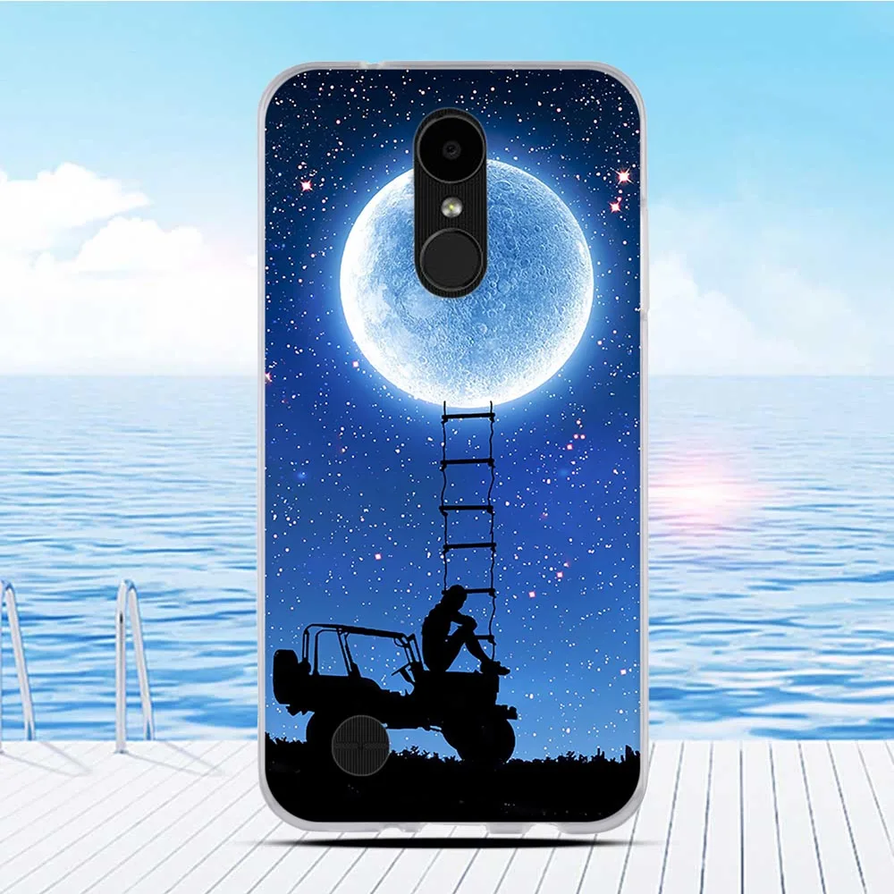 Для LG K4 2017 M160 чехол для телефона тонкий силиконовый LV1 Capa Романтический узорный