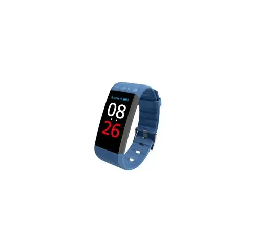 R11 Blue TEZER R5 PRO топ Спорт Кислорода Оксиметр Артериального Давления Умный Браслет Шагомер черный/серый саат Heart rate monitor Сообщение - Цвет: R11 Blue