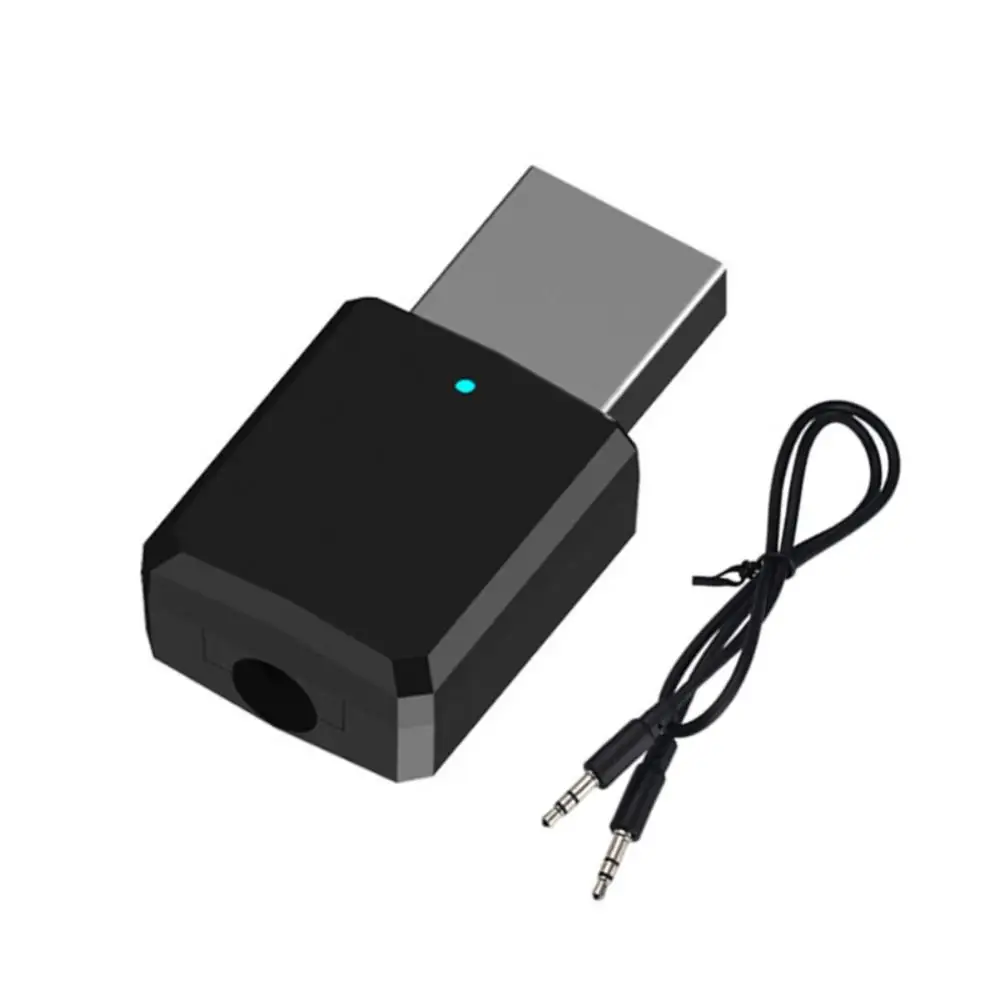 2 в 1 портативный Bluetooth 5 0 приемник передатчика Мини 3 мм AUX USB беспроводной стерео
