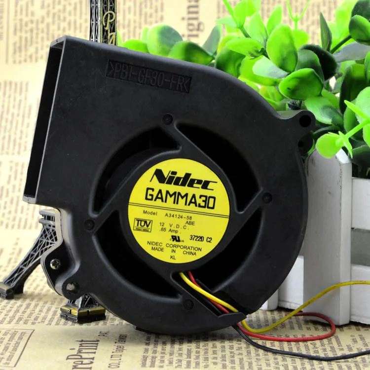 

Free Shipping The 9733 pairs Ball of the the turbo fan of the original Nidec A34124-58