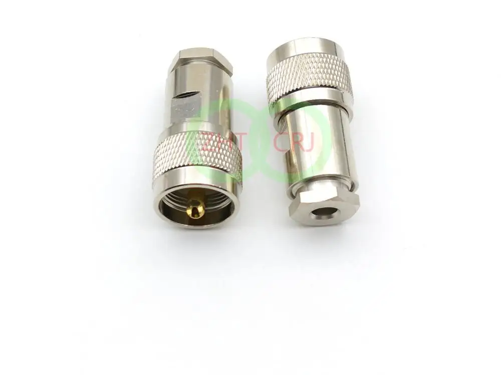 Штекерный зажим UHF PL259 для кабеля RG58 RG142 LMR195 RG400|Соединители| |
