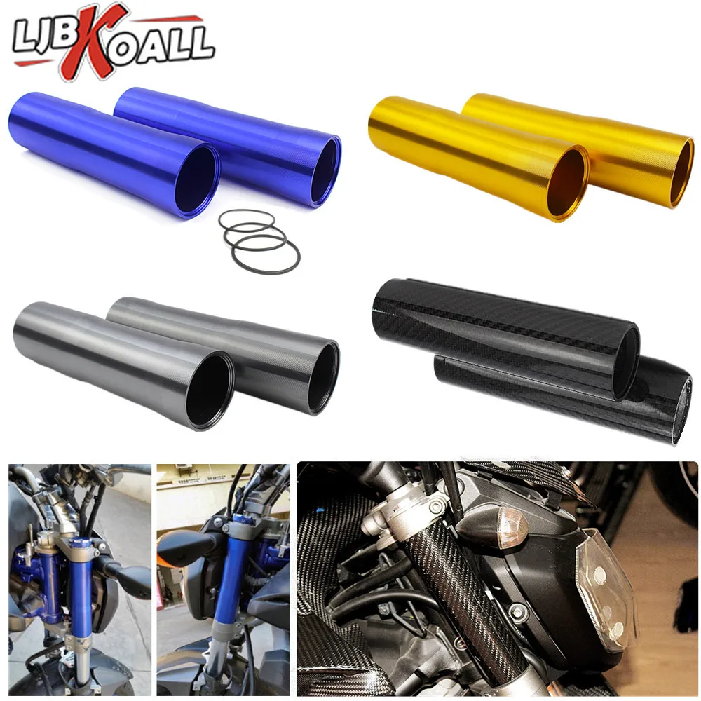2 шт. передняя крышка вилки для Yamaha MT FZ 07 MT07 FZ07 2014 2015 2016 2017 аксессуары