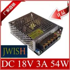18V3A импульсный источник питания, 18V54W централизованная мощность, S-54-18