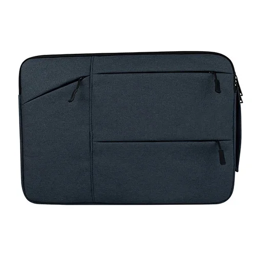 Сумка для ноутбука Macbook Air Pro retina 11 12 13 14 15 15,6 дюймов чехол для ноутбука чехол для планшета Xiaomi Air hp Dell - Цвет: Navy Blue