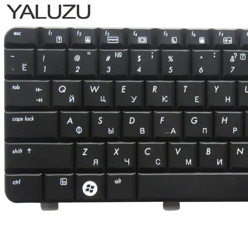 Клавиатура YALUZU для ноутбука HP Русская клавиатура Compaq Presario C700 C727 C729 C730 C769 G7000 454954-251