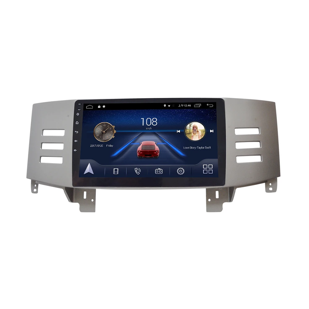 4G Lte Android 9.0Car мультимедийная навигационная система gps плеер для Toyota Reiz Mark X 2005-2009 лет ips экран Радио стерео