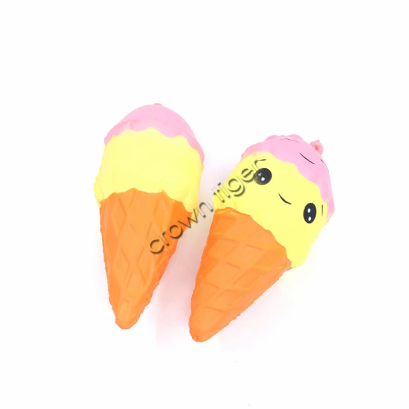 Kawaii Squeeze jumbo Squishy мороженое медленно восстанавливающая Ароматизированная игрушка