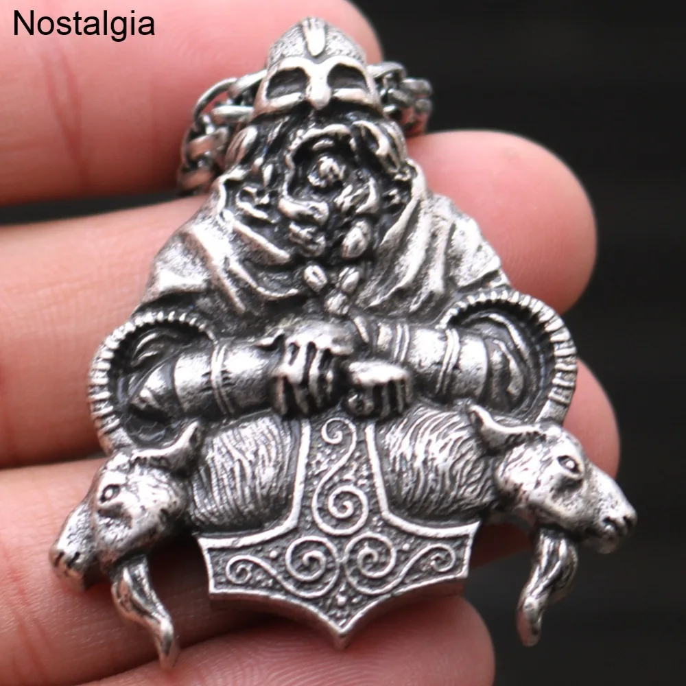 Ностальгия один Рам амулет Тор молот Мьёльнир кулон Wicca языческое ожерелье талисман скандинавские руны ювелирные украшения