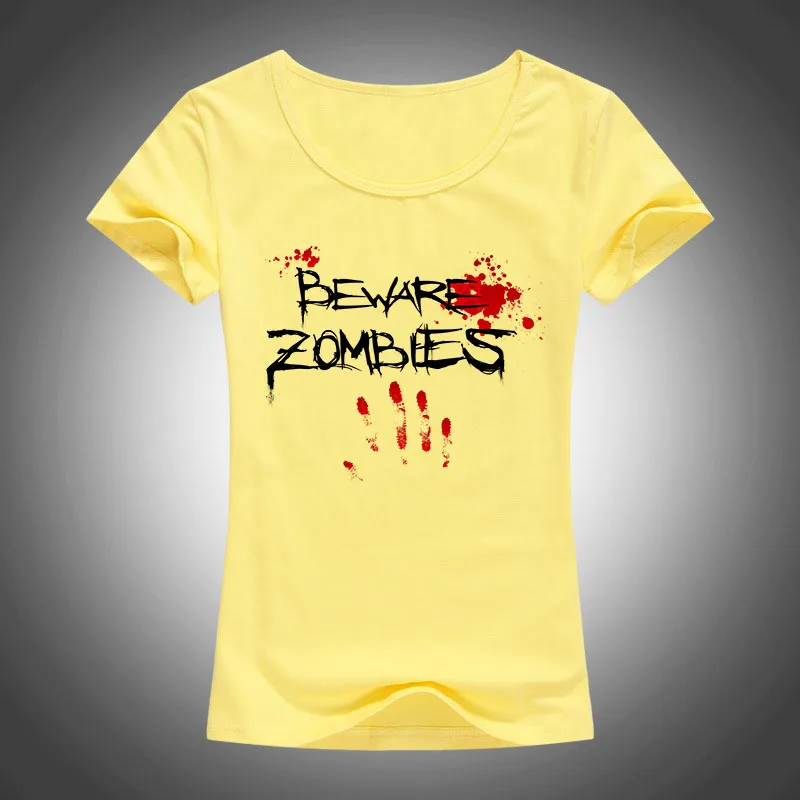 Blood color hand print fashion printing T-shirt women's 2019 summer short-sleeved cotton quality ladies casual Harajuku | Женская