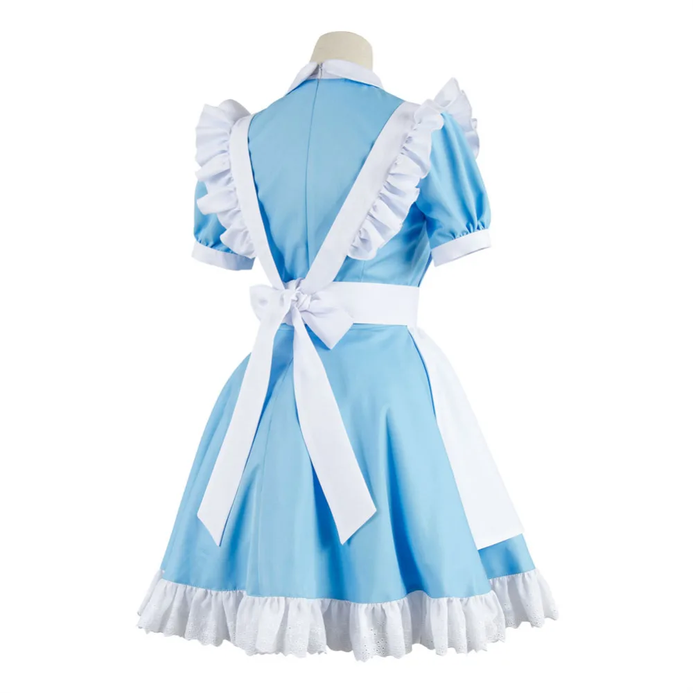 Alice Cosplay In Wonderland Costume Dress Maid Halloween Carnival Party Adult Women Full Sets | Тематическая одежда и