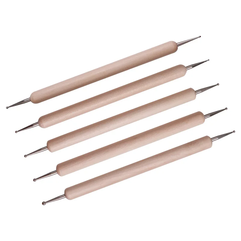 5 шт. DIY Искусство поставки ручной работы резьба отступ ручка ремесленных