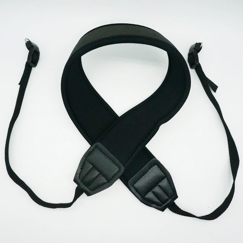 SMILYOU абсолютно новый ремень для камеры Черный Неопреновый шейный плечевой Canon 7D 6D