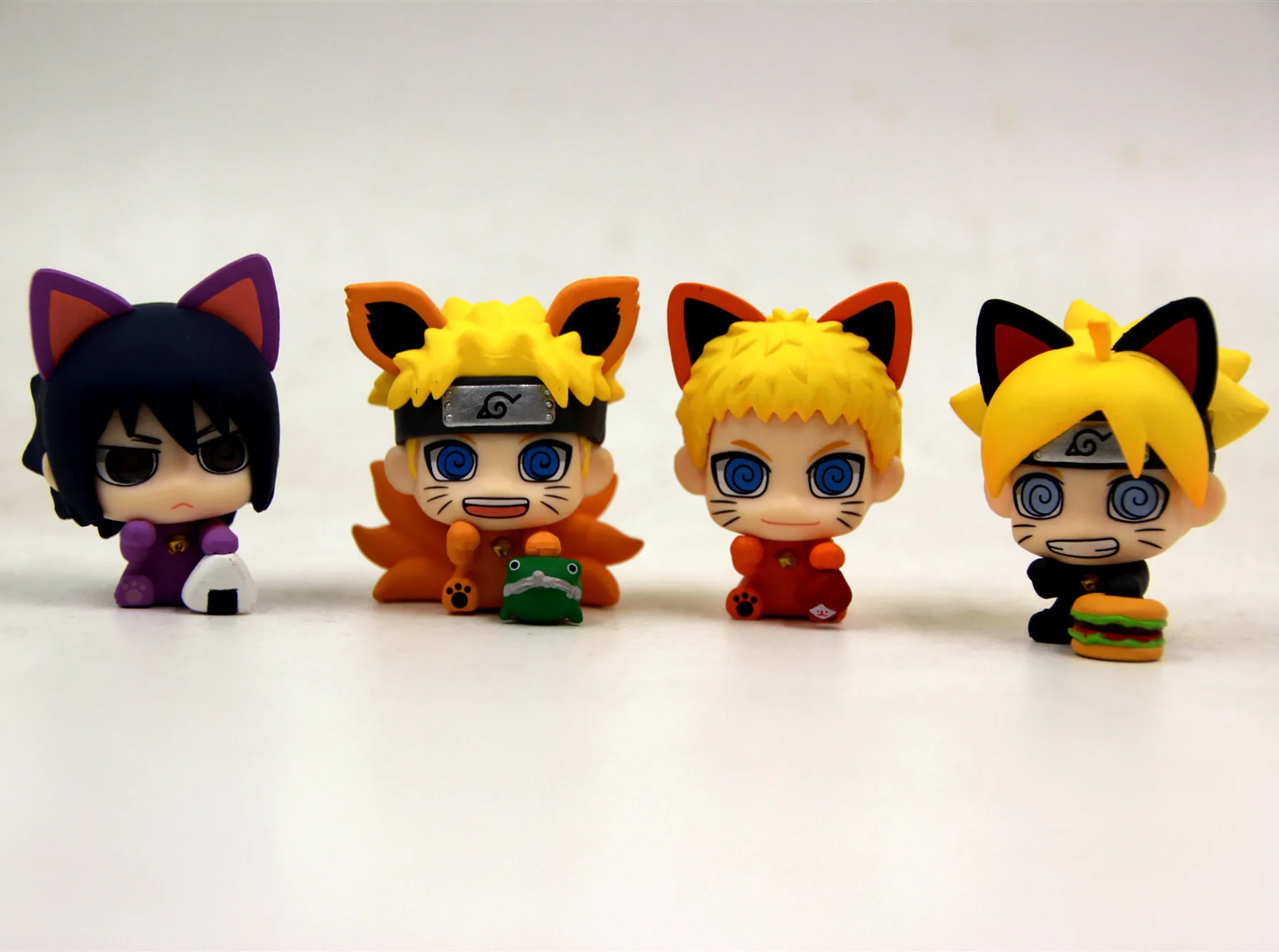 Аниме Uzumaki Naruto Boruto Uchiha Sasuke милый Косплей Фортуна кошка Коллекционная Фигурка