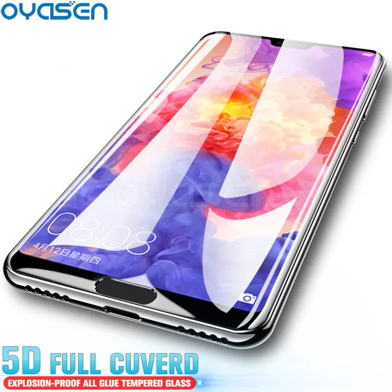 Закаленное стекло 5D для Huawei Honor View 20 10 9 8C 8X 8 Lite P20 Pro Mate Полное покрытие защита