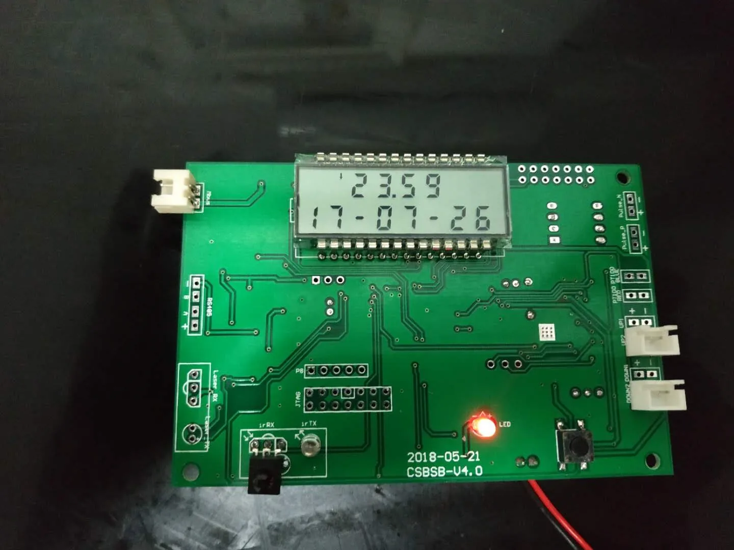TDC-GP22 Ultrasound Water Meter Debugging Development Board with LCD Display and Flow Measurement Tube Section | Бытовая техника
