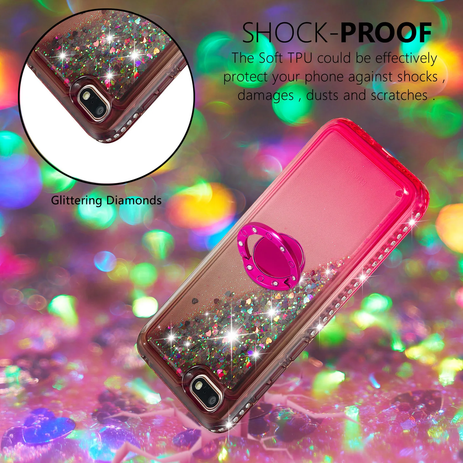 Зыбучие пески bling чехол для телефона Apple iPhone 5 Обложка ТПУ задняя крышка 5S SE 4 0&quot |