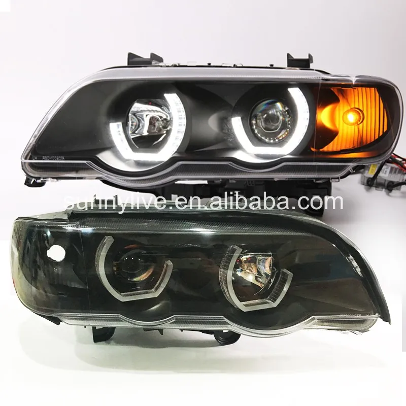 Налобный фонарь Angel Eyes1998 2003 JY для BMW X5 E53|for bmw|bmw x5 e53bmw |