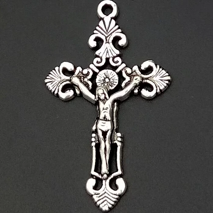 Fashion Vintage silver A variety of Roses Crosses Anh cross Ankh Charm bracelet&ampNecklace pendant Accessories M34 | Украшения и