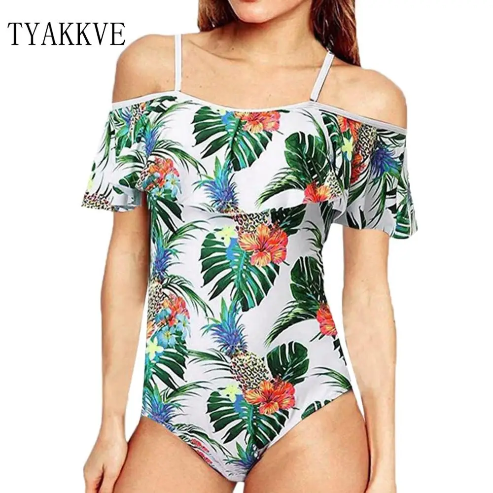 2019 сексуальный цельный купальник с открытыми плечами женский монокини пуш-апом