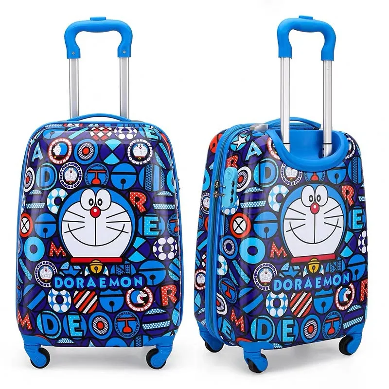 19 inch carry-on Suitcase with wheels kids Spinner luggage carton travel Rolling Luggage trolley bags children's suitcase lovely