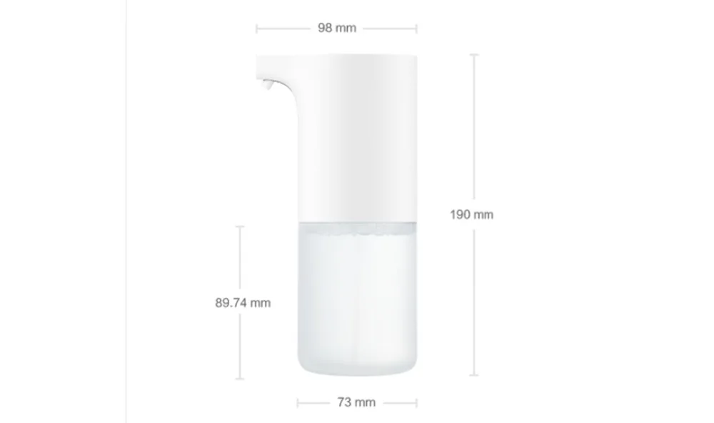 Xiaomi Mijia автоматический индукционный Пенящийся мыльница для рук очиститель 0,25 s инфракрасный датчик для умного дома