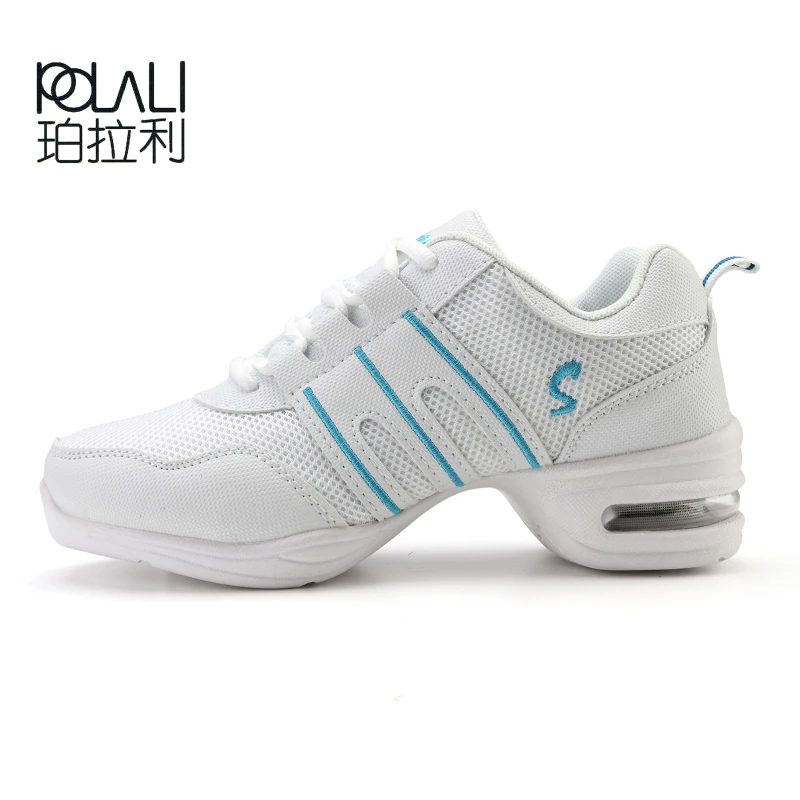baiyue POLALI/EU34-42; спортивная обувь с мягкой подошвой; дышащая танцевальная обувь; кроссовки для женщин; тренировочная обувь; современная танцевальная обувь; джазовая обувь; скидка - Color: baiyue