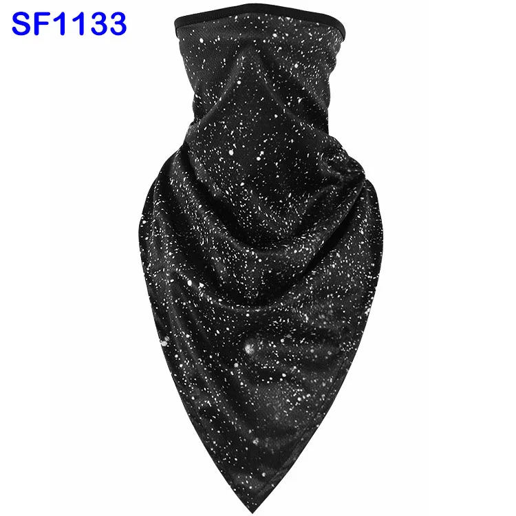 SF1133 WildSurfer треугольник шарф Печать езда половина маска для лица для велосипеда ветрозащитные Балаклавы дышащие банданы сноуборд шарфы FJ41 - Цвет: SF1133