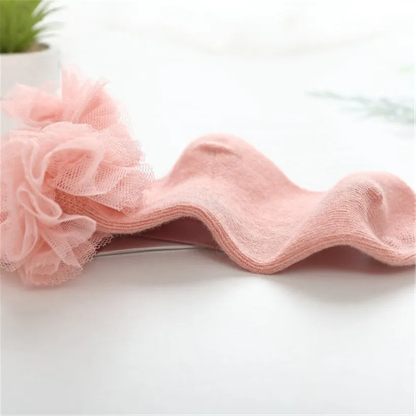 Милые детские кружевные носки с оборками и бантом на щиколотке очаровательное