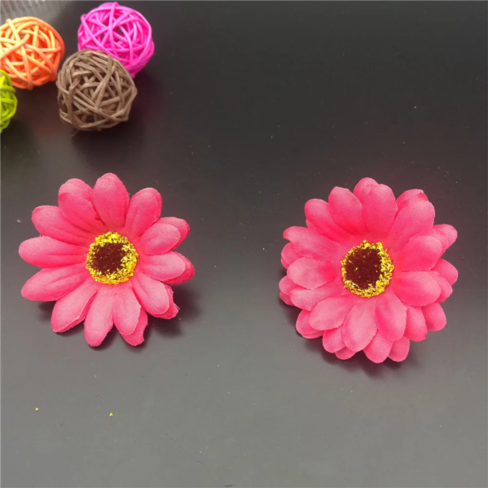 2 шт. DIY аксессуары маленький цветок солнца моделирования процесса ткани