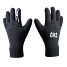 Неопреновые теплые перчатки для подводного плавания SLINX 3 мм для мужчин и женщин, перчатки для подводного плавания, вождения, виндсерфинга, лодки, перчатки с защитой от царапин