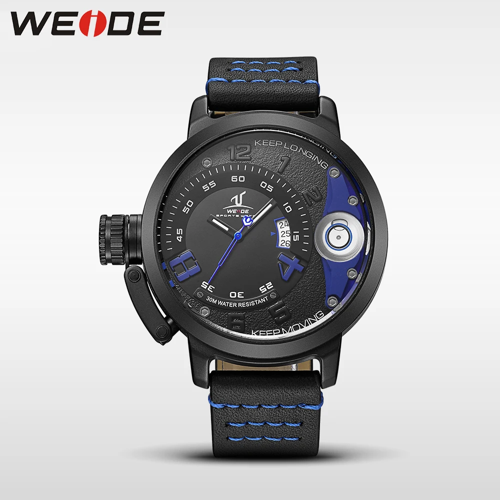 Часы WEIDE menelectronics Кварцевые спортивные наручные часы из натуральной