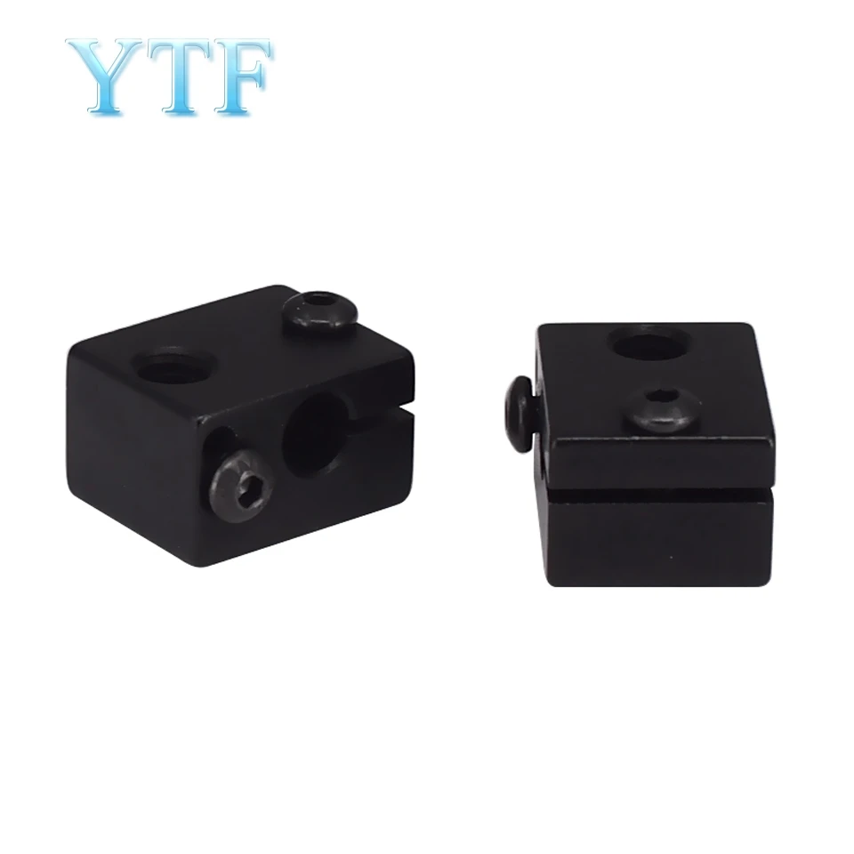 Запчасти для 3D принтера V5 V6 J head нагревательный алюминиевый блок экструзионный