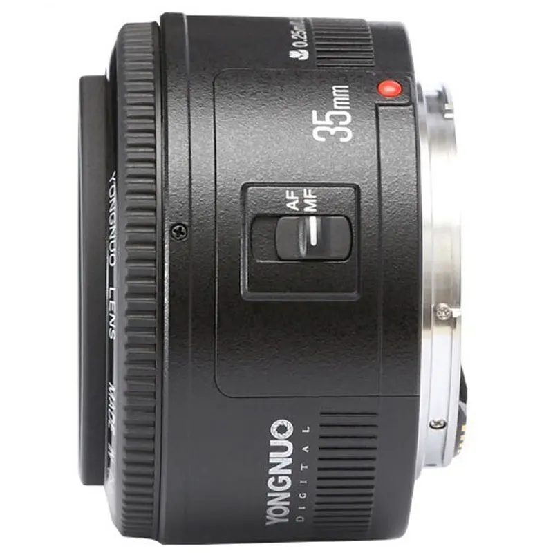 Бесплатный подарок YONGNUO YN35mm 35 мм f/2 Объектив широкоугольный большой апертурой
